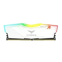 TEAM T-FORCE DELTA RGB WHITE 8GB 3200MHz DDR4 Desktop Gaming RAM